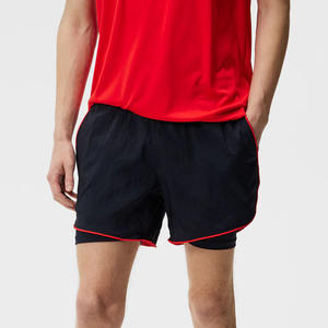 Pantalones Cortos Deportivos para Hombre, para Correr, Tenis, Cintura Media, Cierre con Cordón, Secado Rápido, Transpirables, Antiarrugas, Ecológicos, 100% - Product Image 3