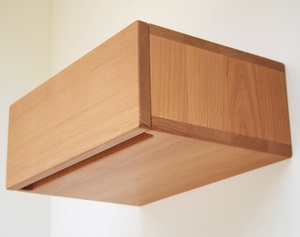 High Quality Custom Wood <b>Bedside</b> Table Hanging Wall-Mounted Mango Nightstand Home Furniture - Product Image 1