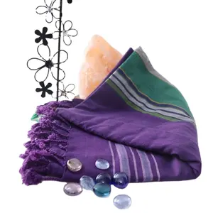 Toalla Kikoy de calidad premium profesional 100% OEM Toallas Kikoy personalizadas Fabricante de toallas de alta calidad en India - Product Image 1