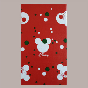 5pcs Red Cardboard Mickey <b>Mouse</b> Graphics Panettone Holder Low 1Kg Gift Box Christmas Holiday Supplies 245x245H180mm - Product Image 3