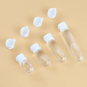 1.5ml 2ml 3ml 5ml Mini flacon vide <span class=keywords><strong>en</strong></span> <span class=keywords><strong>verre</strong></span> d'huile essentielle à fond rond clair avec couvercle à anneau de traction échantillon bouteilles <span class=keywords><strong>en</strong></span> <span class=keywords><strong>verre</strong></span> - Product Image 5