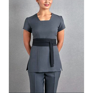 Uniformes médicos de Spandex de diseño personalizado para mujer de alta calidad de proveedores y fabricantes de uniformes médicos de enfermería - Product Image 1