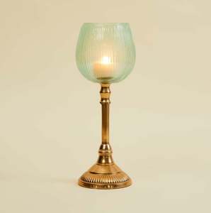 ที่ใส่เทียนโลหะแบบใหม่สำหรับตกแต่งบ้านและสำนักงาน งานแต่งงาน งานเลี้ยง งานอีเว้นท์ ผลิตในอินเดีย ขายส่ง - Product Image 2