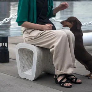 מודרני 3d מודפס לסביבה כיסא פנאי חומר
