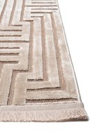 Großhandel Premium-Qualität Beige Pier Baumwollbasierter Umweltfreundlicher Haustierfreundlicher Rutschfester Skandinavischer Staubsaugerroboter-Kompatibler Teppich