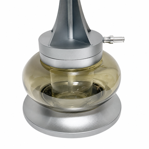 Ensemble de salon décoratif rond en aluminium de 36 cm avec design LED en forme de forteresse, chambre en verre, télécommande à un seul tuyau, moderne, vente en gros - Product Image 6