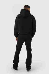 Modern Hooded Casual Solid Winter Plus Size Oversized Eco-Friendly Reversible <b>Tracksuit</b> Men Stylish Comfortable 100% Cotton - Product Image 4