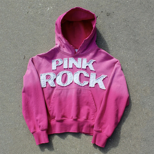 Sweat à capuche coupe ample Funky pour hommes pull Streetwear en coton doux avec un motif vibrant - Product Image 1