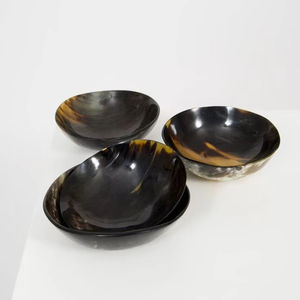 Bol en corne naturelle de haute qualité, résistant à la chaleur, jetable, fait main, pour la maison, l'hôtel et la restauration - Product Image 4
