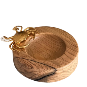 Cuenco Burl de madera Natural tallado moderno hecho a mano, gran calidad, acentos de Granada ecológicos, centro de mesa, decoración para el hogar - Product Image 4