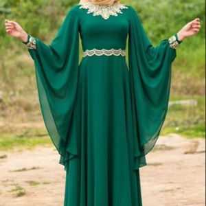 Últimos diseños Ropa musulmana tradicional Mujeres Abaya Mejor fabricante y proveedor Mujeres Abaya en tarifa al por mayor - Product Image 1