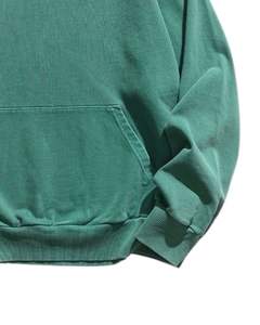 Sweat-shirt à capuche vert uni unisexe, coupe ample décontractée, chaud, avec poche kangourou, en polaire doux, streetwear d'hiver - Product Image 5