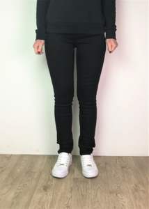 2023 OEM femmes jean noir jambe droite Ex Designer jambe meilleure qualité en gros Jean pour les femmes ODM - Product Image 6