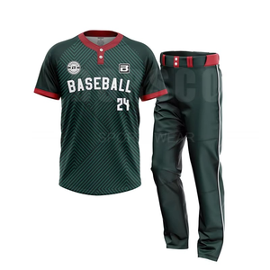 Tenue de football personnalisée pour hommes, uniforme de baseball, technique de découpe automatisée, spandex/coton, séchage rapide, respirant, style ensemble, service OEM - Product Image 2