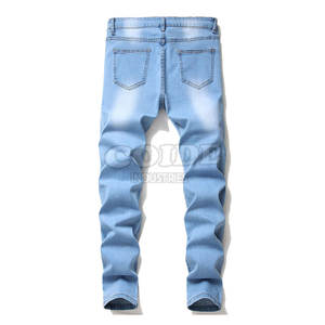 Pantalon en jean le plus vendu pour hommes pantalon en jean à prix réduit nouveauté pantalon en jean véritable pour hommes - Product Image 2