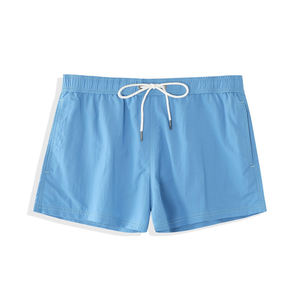 กางเกงขาสั้นกีฬาผู้ชาย 8 นิ้ว ผ้าตาข่าย สำหรับออกกำลังกาย ฟิตเนส บาสเก็ตบอล มีกระเป๋า กางเกงบอร์ดชอร์ต สกรีนโลโก้ได้ แห้งเร็ว - Product Image 6