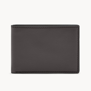 ที่ใส่บัตรเครดิตกระเป๋าหนังธุรกิจสำหรับผู้ชายกระเป๋าเงินหนังสำหรับเดินทางของขวัญแฟชั่นพิมพ์โลโก้สไตล์สำหรับผู้ชายบริการ OEM - Product Image 1