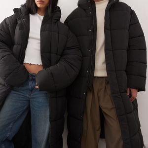 Vêtements décontractés de haute qualité à prix d'usine, veste longue unisexe OEM, prix de gros, logo personnalisé, nouvelle veste d'hiver imperméable pour femmes - Product Image 3