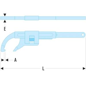 Llave Inglesa Facom - Product Image 2