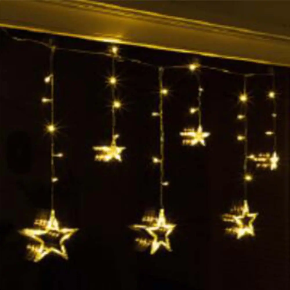 Star curtain light Christmas LED