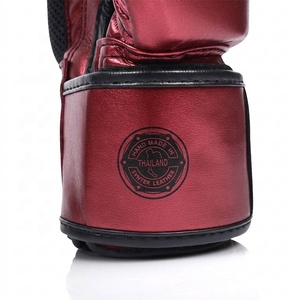 Guantes de Sparring de Muay Thai de Calidad Original, Guantes de Entrenamiento Juveniles, Cuero Genuino de Vaca, para Combates - Product Image 5