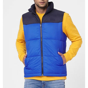 Chaqueta amarilla de burbujas para hombre, chaqueta acolchada cálida con logotipo estampado personalizado, Parka acolchada con burbujas Softshell para hombre, última llegada - Product Image 3