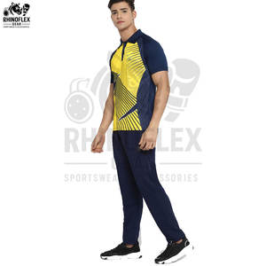 Uniforme de cricket d'équipe de logo imprimé personnalisé au meilleur prix concevez vos propres ensembles de cricket de couleur personnalisée du Pakistan en vente - Product Image 3