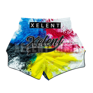 ซื้อกางเกงมวยไทย MMA แบบใหม่ ขายดี พร้อมลายพิมพ์แบบซับลิเมชั่น - Product Image 3