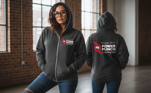 Surdimensionné Regular Fit Zipper Hoodie Hiver Imperméable Écologique Hommes Femmes Streetwear Mode Zip Veste À Capuche Unisexe Hip Hop - Product Image 6