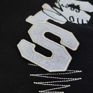 Sweats à capuche en molleton pour hommes de haute qualité avec strass manches longues col à capuche pour l'hiver nouveauté vêtements à motif imprimé - Product Image 4