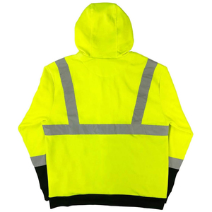 Vente en gros Veste de sécurité de haute qualité avec fermeture éclair sur le devant Vêtements de travail de sécurité design OEM Vestes de sécurité pour hommes avec veste réfléchissante - Product Image 6