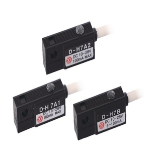 Capteur sans contact à montage en fente de type mince SAEWON D-H7A1, commutateur automatique à semi-conducteurs NPN à 3 fils, cylindre pneumatique IP67 compatible avec les API - Product Image 1