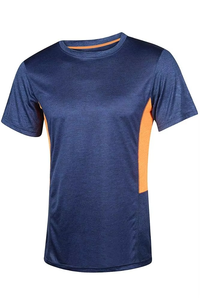 Mens Dry-Fit <b>Moisture</b> <b>Wicking</b> Active Athletic Performance 100% Cotton Fleece Fabric Short Sleeve Regular Fit T-<b>Shirt</b> China - Product Image 6