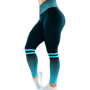 Nouveauté Pantalons de sport pour femmes sans couture, taille haute, grande taille, solides, pour le fitness, relevage des hanches, ventre serré, leggings de sport élastiques - Product Image 2