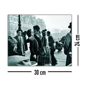 ภาพพิมพ์ศิลปะสมัยใหม่ "จูบ" ที่โรงแรมเดอวิล - Product Image 2