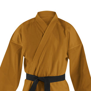 Uniforme de Karate negro para hombre de la mejor calidad, transpirable, de secado rápido, último diseño superventas para ropa de artes marciales - Product Image 4