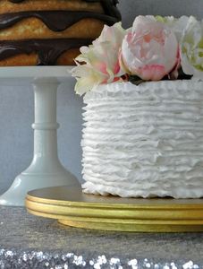 ที่วางเค้กทรงกลมทำจากสแตนเลสสำหรับโชว์ขนมหวานสำหรับงานแต่งงานที่บ้านโรงแรมร้านอาหารงานเลี้ยงวันเกิดของตกแต่งในอินเดีย - Product Image 4