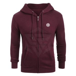 Meilleure vente 100% coton avec fermeture éclair sweats à capuche pour hommes 320g conception personnalisée pour une utilisation hivernale Service OEM disponible en ligne séchage rapide - Product Image 1