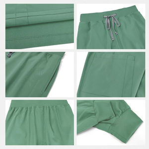 ชุดทางการแพทย์ที่ประณีตสำหรับชุดขัดพยาบาลคอวีเครื่องแบบแพทย์และพยาบาลแขนสั้น - Product Image 6