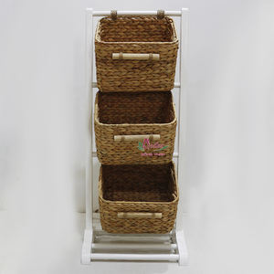 Porte-revues en rotin tissé à la main Artex Dong Thap Factory Organisateur naturel élégant pour le salon et les espaces de bibliothèque - Product Image 6