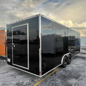 รถเทรลเลอร์ขายอาหารสุนัขร้อน BBQ รถลากมีอุปกรณ์ครบครัน - Product Image 6