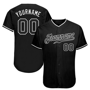 2026 camiseta de béisbol y softbol personalizada 100% poliéster bordado nombre del equipo logotipo impreso transpirable uniforme de secado rápido - Product Image 4