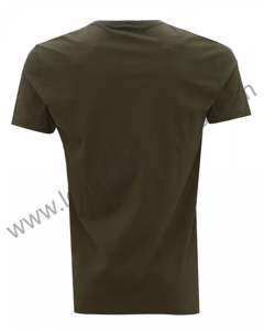 Hombres 50% Algodón 50% poliéster liso en blanco camiseta al por mayor logotipo personalizado camiseta al por mayor - Product Image 4