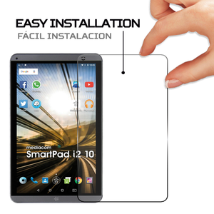 Protector de pantalla ANTISHOCK para tableta Mediacom SmartPad I2 10, película protectora Premium - Product Image 3