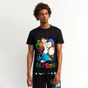 Camiseta de Algodón Extra Grande para Hombre, Estilo Urbano, Microfibra, Nueva Llegada, Soporte OEM, 180 GSM, Nueva Moda, Camisetas Bordadas - Product Image 1