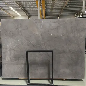 Highly Polished Essential Grey Marble Symphony Grey Marble Slabs Tiles Countertops Coffee Brown Marble Stone