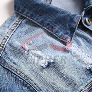 Veste en jean surdimensionnée pour hommes Veste en jean grande taille pour hommes, respirante, hiver, vente en gros à des prix abordables - Product Image 3