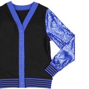 เสื้อคาร์ดิแกนถักสำหรับผู้หญิง Zeta Phi Beta แขนยาว คอวี ติดกระดุมด้านหน้า ระบายอากาศได้ดี ปักลายสไตล์วินเทจ เหมาะสำหรับใส่ในฤดูหนาว - Product Image 3