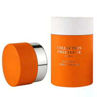 Flacon compte-gouttes d'huile essentielle biodégradable de 30 ml et 10 ml, tube en papier cartonné recyclable, tube en papier gaufré et enduit, boîte en papier