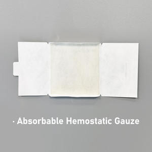 Blugeniet Beste Hemostatische Gaas Absorberend Gaas Kompres Spons Steriel Voor Wond Fabriek Medische Verbruiksartikelen Wegwerp - Product Image 5